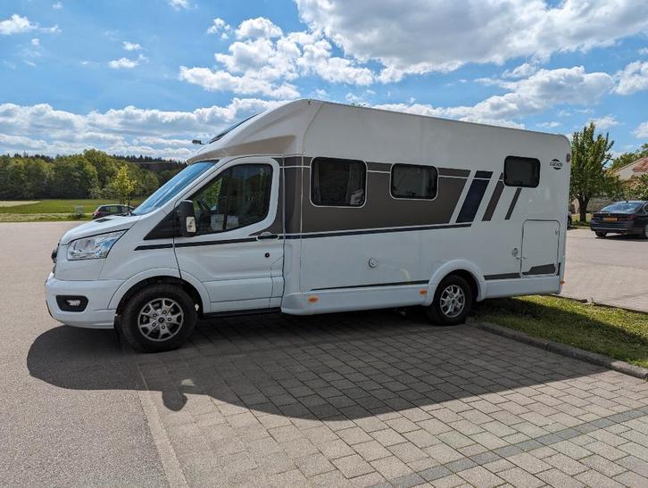 Carado T338 mobilhome Automaat (2024), Caravans en Kamperen, Mobilhomes, Bedrijf, tot en met 5, Half-integraal, Carado, Ford, Diesel