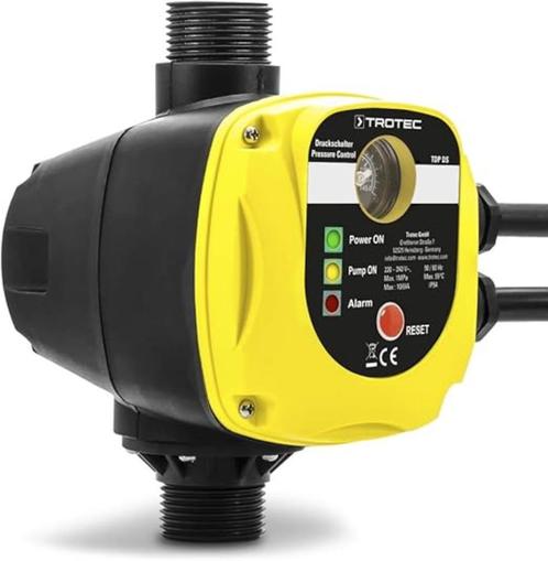 TROTEC Elektronische Drukschakelaar drukregeling GRATIS LEV, Tuin en Terras, Waterpompen, Nieuw, Elektrisch, Overige typen, Verzenden
