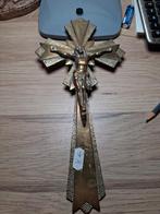 Kruisbeeld in koper. 29 cm, Collections, Religion, Enlèvement