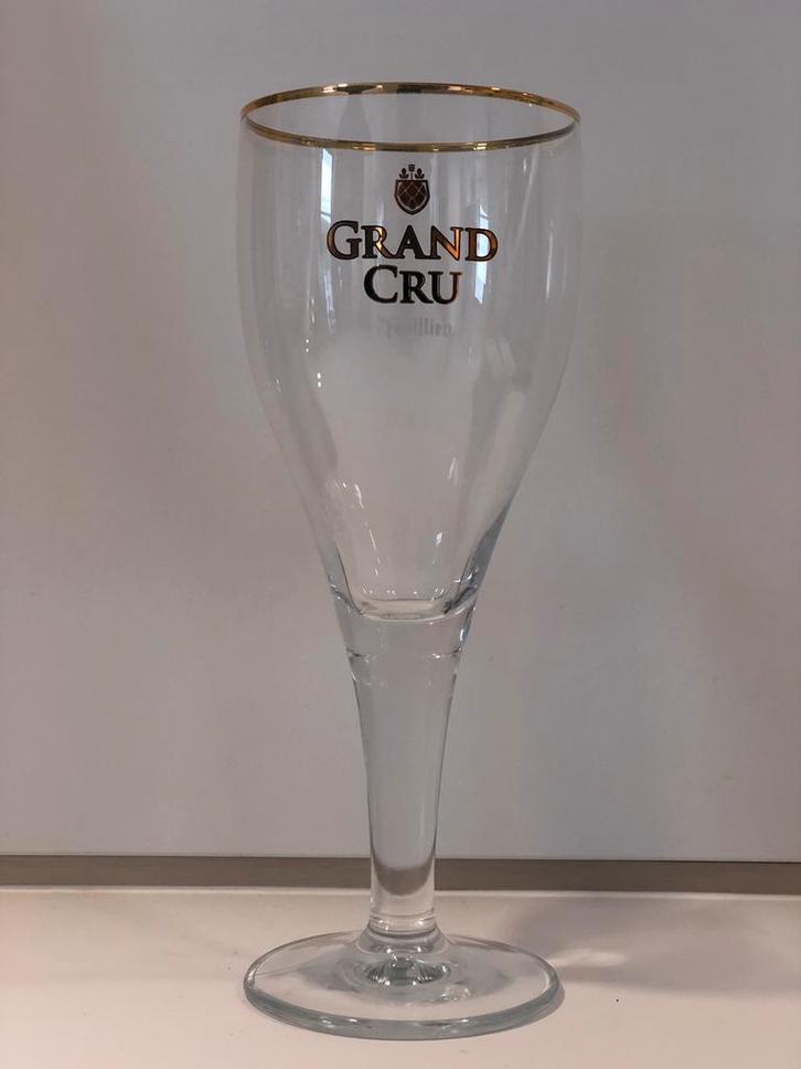 3 „Grand Cru” bierglazen, Verzamelen, Glas en Drinkglazen, Ophalen of Verzenden