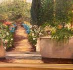 Huile sur toile encadrée, Enlèvement