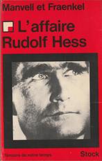 L'affaire Rudolf Hess Manvell et Fraenkel, Boeken, Ophalen of Verzenden, Zo goed als nieuw, Tweede Wereldoorlog, Roger Manvell et Heinrich