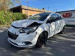 Opel Corsa 1.0i 03/2015, Auto's, Voorwielaandrijving, Stof, Wit, Bedrijf