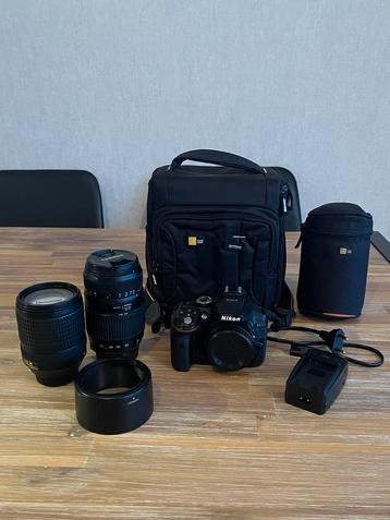 Nikon D5300 + Nikkor 18-140 mm + Tamron AF 70-300 mm