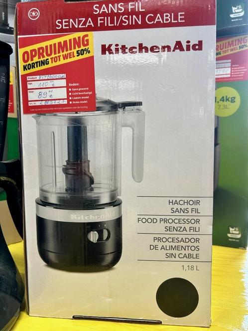 KITCHENAID Draadloze keukenrobot NIEUW MET KORTING, Elektronische apparatuur, Blenders, Nieuw, Blender, Ophalen