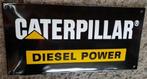 Caterpillar diesel power emaillen bord garage reclame borden, Verzamelen, Reclamebord, Ophalen of Verzenden, Zo goed als nieuw