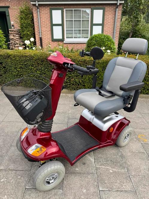 Strider Scootmobiel – 4-W luxe, volledig geveerd, krachtige, Diversen, Rolstoelen, Zo goed als nieuw, Elektrische rolstoel, Inklapbaar