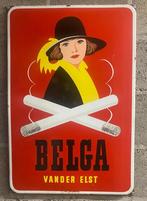 BELGA  Vander Elst emaille reclamebord, Ophalen