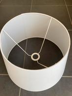 Lampenkap zacht wit, 25 à 50 cm, Rond, Comme neuf, Enlèvement