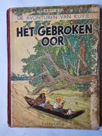 Kuifje - Het gebroken oor - eerste druk 1946, Boeken, Ophalen of Verzenden, Gelezen
