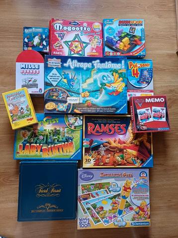 Jeux de société à la pièces ou en lot  beschikbaar voor biedingen