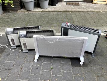 4 x elektrische verwarming - convector disponible aux enchères