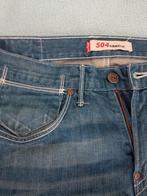 Levi's Jeans Red Tab model 504 Mt W34L32 nieuw nooit gedrage, Blauw, Nieuw, W33 - W34 (confectie 48/50), Levi's Jeans 504