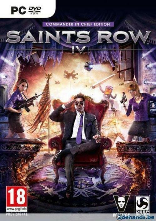 Saints Row IV-Commander In Chief Edition-Windows-Nieuw/seal, Consoles de jeu & Jeux vidéo, Jeux | PC, Neuf, Combat, 1 joueur, À partir de 18 ans