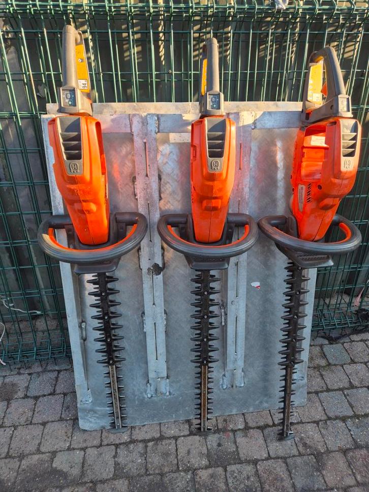 3 Husqvarna  536 Li HD  accu heggenscharen, Tuin en Terras, Heggenscharen, Gebruikt, Accu, Ophalen