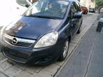 OPEL ZAFIRA 17 CDTI FIN 2010 VC VE DA AC RCD JA I7PLACES, Auto's, Monovolume, Blauw, 7 zetels, 5 deurs