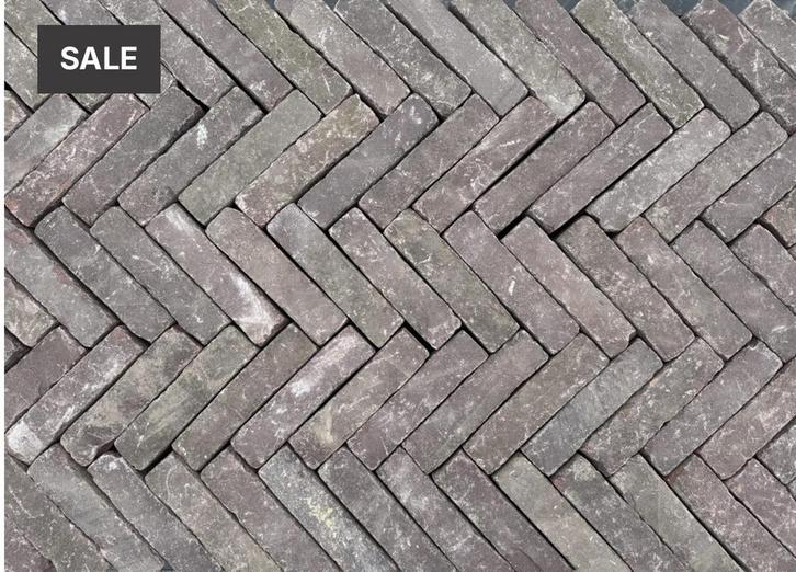 Gebakken klei waaltjes, Tuin en Terras, Grind, Keien en Split, Zo goed als nieuw, Ophalen of Verzenden