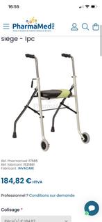 Invacare, Déambulateur 2 roues pliables chaise, Enlèvement, Pliable, Comme neuf