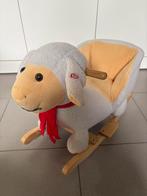 Houten schaap baby schommel, Ophalen, Zo goed als nieuw, Rij- of Hobbelspeelgoed