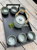 Kadotip ! Theeset keramiek 7-delig op dienblad Eva Solo, Enlèvement, Comme neuf