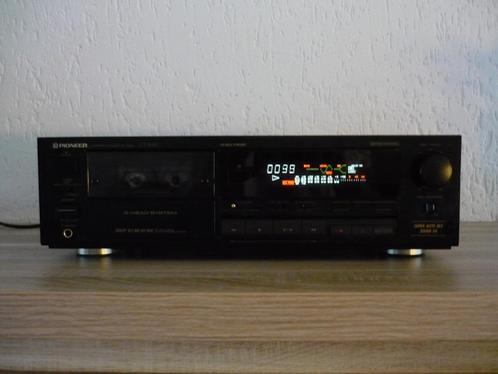 Pioneer CT-S510 cassettedeck - zie info, TV, Hi-fi & Vidéo, Decks cassettes, Simple, Autres marques, Commandes tactiles, Tape counter