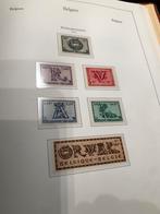 Belgische postzegels 1858 -1944 einde, Ophalen