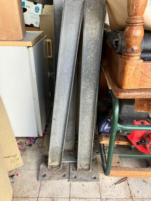 Ijzeren steunen, Doe-het-zelf en Bouw, IJzerwaren en Bevestigingsmiddelen, Gebruikt, Overige typen, 250 mm of meer, Inox, Ophalen