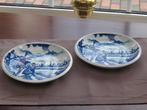 2 assiettes Delft, Antiquités & Art, Enlèvement ou Envoi