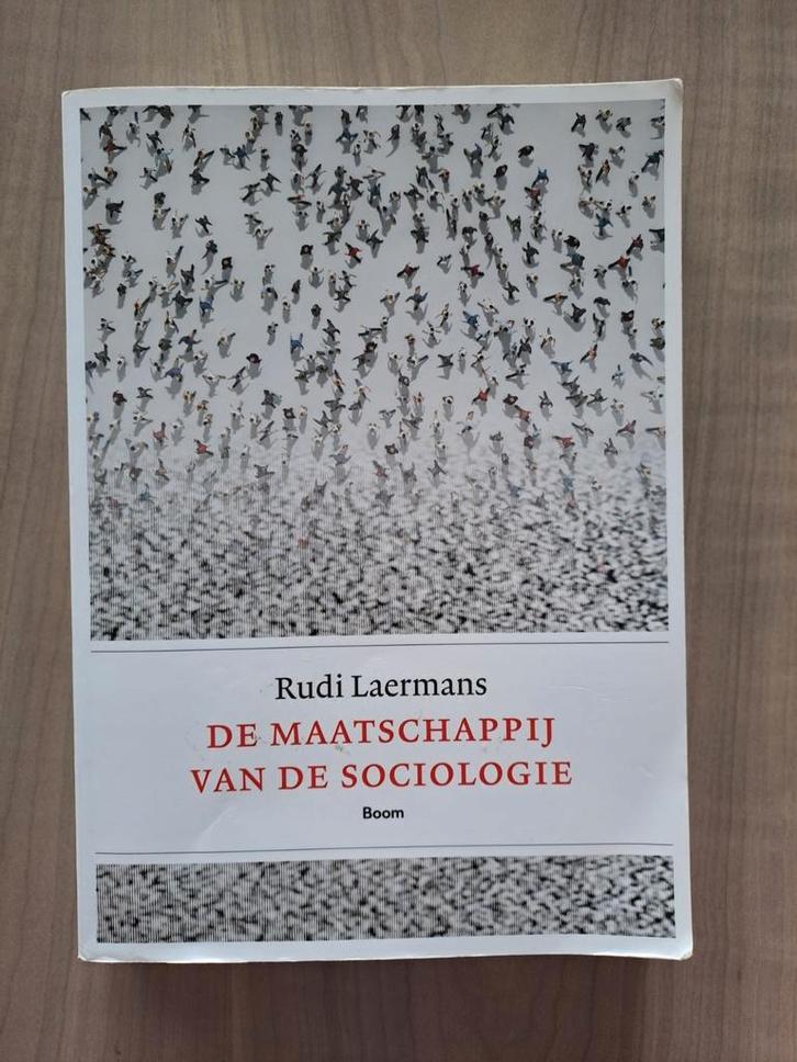 Rudi Laermans - De maatschappij van de sociologie, Boeken, Filosofie, Gelezen, Ophalen