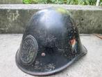 Nederlandse helm M34 Schalkhaarpolitie in Duitse dienst. TOP, Verzamelen, Militaria | Algemeen, Ophalen of Verzenden