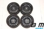 15 inch stalen velgen VW Golf 5 Touran etc 1K0601027C, Auto-onderdelen, Gebruikt, Velg(en)