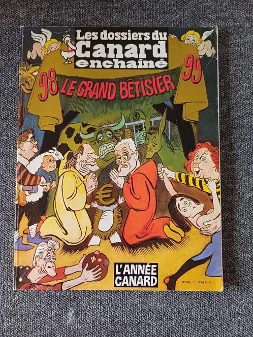 Les Dossiers Du Canard Enchaine 98-99 - Le Grand Betisier, Livres, Journaux & Revues, Utilisé, Journal, Enlèvement ou Envoi