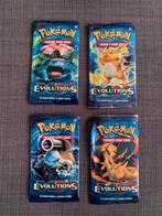 Pokemon booster evolutions art set (lege packs), Ophalen of Verzenden, Zo goed als nieuw, Booster, Foil