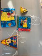 Feestversiering Bumba:tafellaken2 vlaggenlijnen kaars ballon, Enlèvement ou Envoi, Utilisé