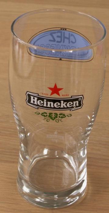 Heineken bierglas bier glas Chez Marknesse beschikbaar voor biedingen