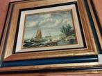 Huile marine 19e siècle, Antiquités & Art, Enlèvement