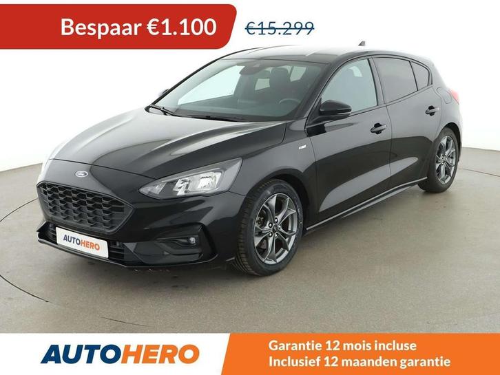 Ford Focus 1.0 EcoBoost ST-Line (bj 2019), Auto's, Ford, Te koop, Focus, ABS, Airbags, Airconditioning, Apple Carplay, Bluetooth