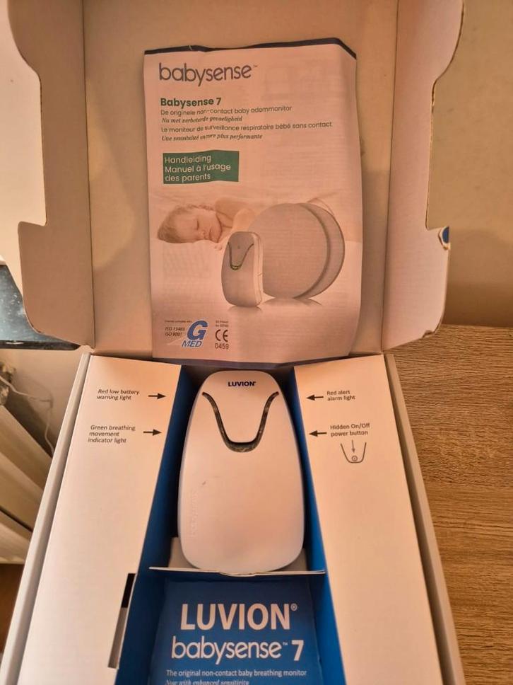 Détecteur de mouvement mort subite Luvion, Enfants & Bébés, Babyphones, Utilisé, Moins de 100 mètres, Enlèvement