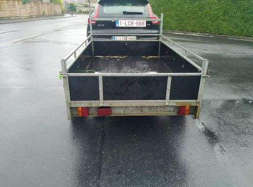 Heel propere enkelasser bak binnen 200x120 totaal vernieuwd, Auto diversen, Aanhangers en Bagagewagens, Zo goed als nieuw, Ophalen