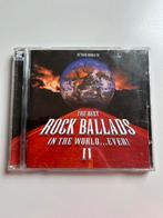 The Best Rock Ballads in the World…ever - Deel 2 - 2 CD, Utilisé, Enlèvement ou Envoi