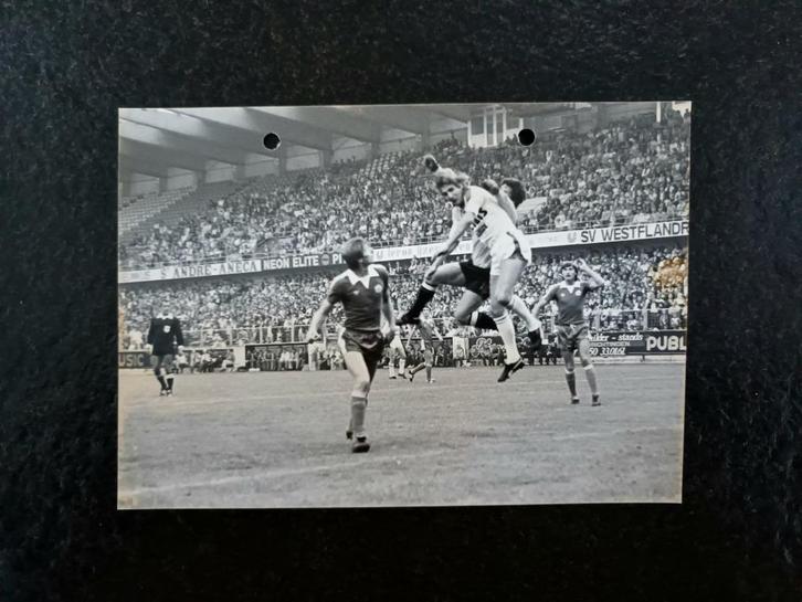 Originele persfoto Jan Ceulemans - Brugse Metten 1980, Verzamelen, Sportartikelen en Voetbal, Zo goed als nieuw, Poster, Plaatje of Sticker
