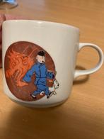 Tasse Tintin et le Lotus bleu en porcelaine 1995 !, Comme neuf, Tintin