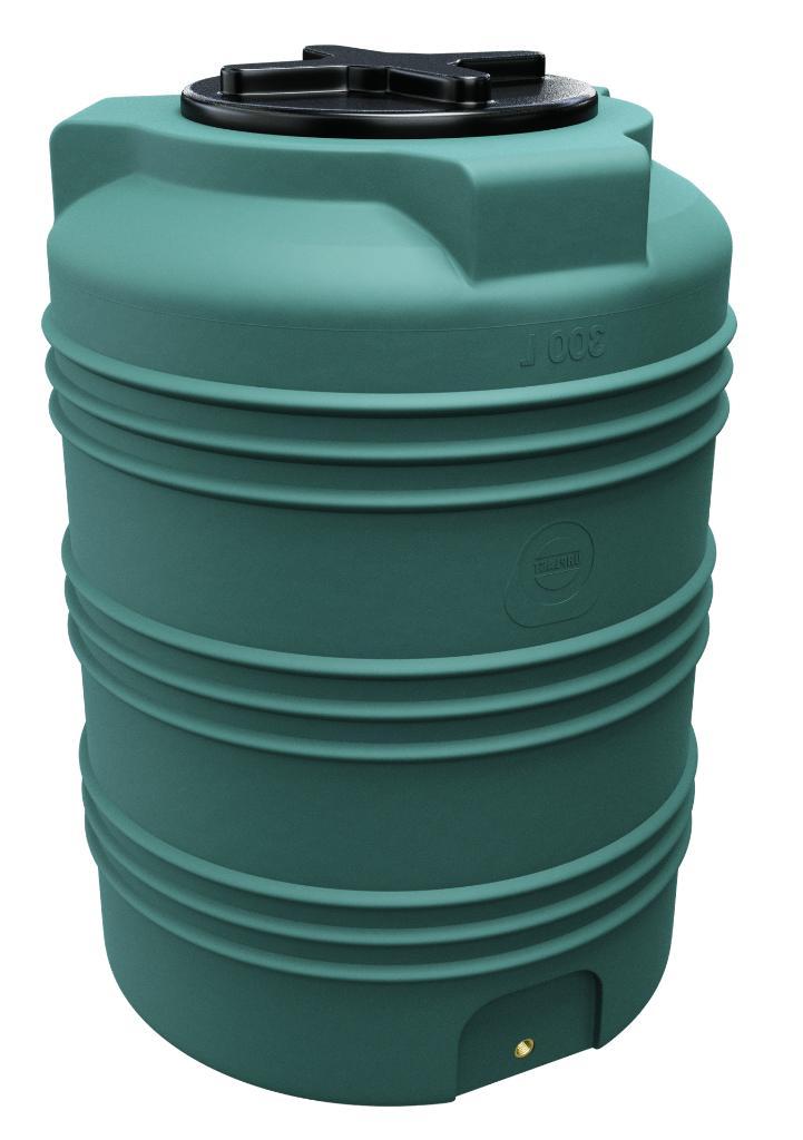 Réservoir vertical de qualité alimentaire de 300 litres 11KG, Tuin en Terras, Regentonnen, Nieuw, Kunststof, 150 liter of meer