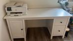 Bureau met 2 lades en kastje, Ophalen, Gebruikt, Bureau
