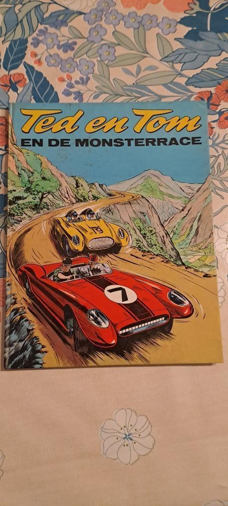 ted en tom en de monsterrace(stijl vaillant?), Boeken, Stripverhalen, Gelezen, Eén stripboek, Ophalen of Verzenden