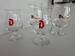 Duvel glazen. 2x 33cl en 3x degustatieglas. Samen 10€, Ophalen, Glas of Glazen, Overige stijlen, Glas