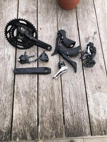 Shimano GRX 11sp onderdelen, Fietsen en Brommers, Fietsonderdelen, Ophalen, Gebruikt, Overige typen, Shimano