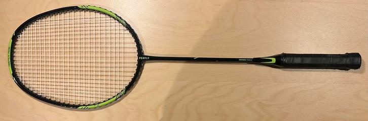 Badmintonracket + hoes – Decathlon, Sport en Fitness, Badminton, Gebruikt, Racket(s), Ophalen of Verzenden