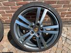 Velgen 19” Porsche Turbo look, Gebruikt, 265 mm, Band(en), Personenwagen