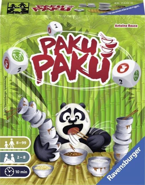 PAKU PAKU DOBBELSTEENSPEL / RAVENSBURG, Hobby en Vrije tijd, Gezelschapsspellen | Bordspellen, Zo goed als nieuw, Ophalen of Verzenden